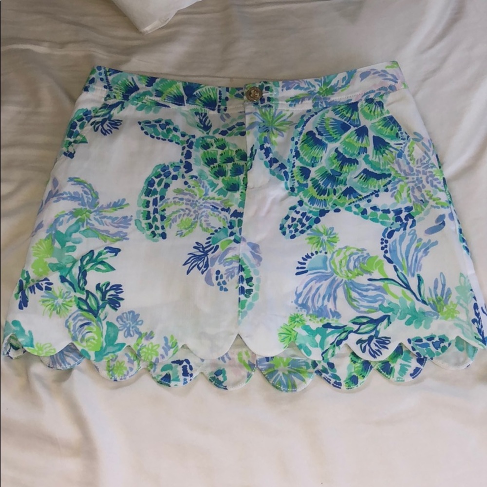 Lilly Pulitzer BRAND NEW scalloped Skort